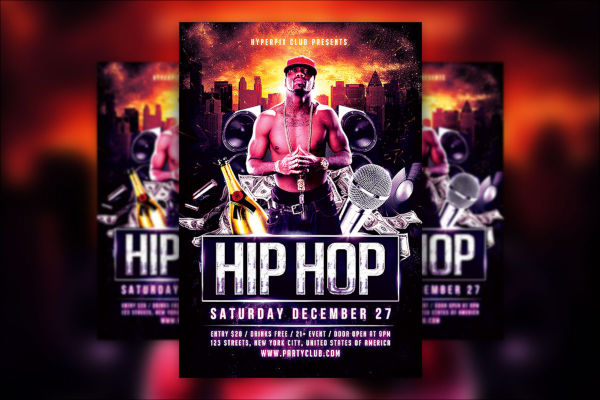 Hip Hop Flyer PSD Templates – 33+ PSD, Vector, PNG, EPS, Ai, PDF, Format Downloads